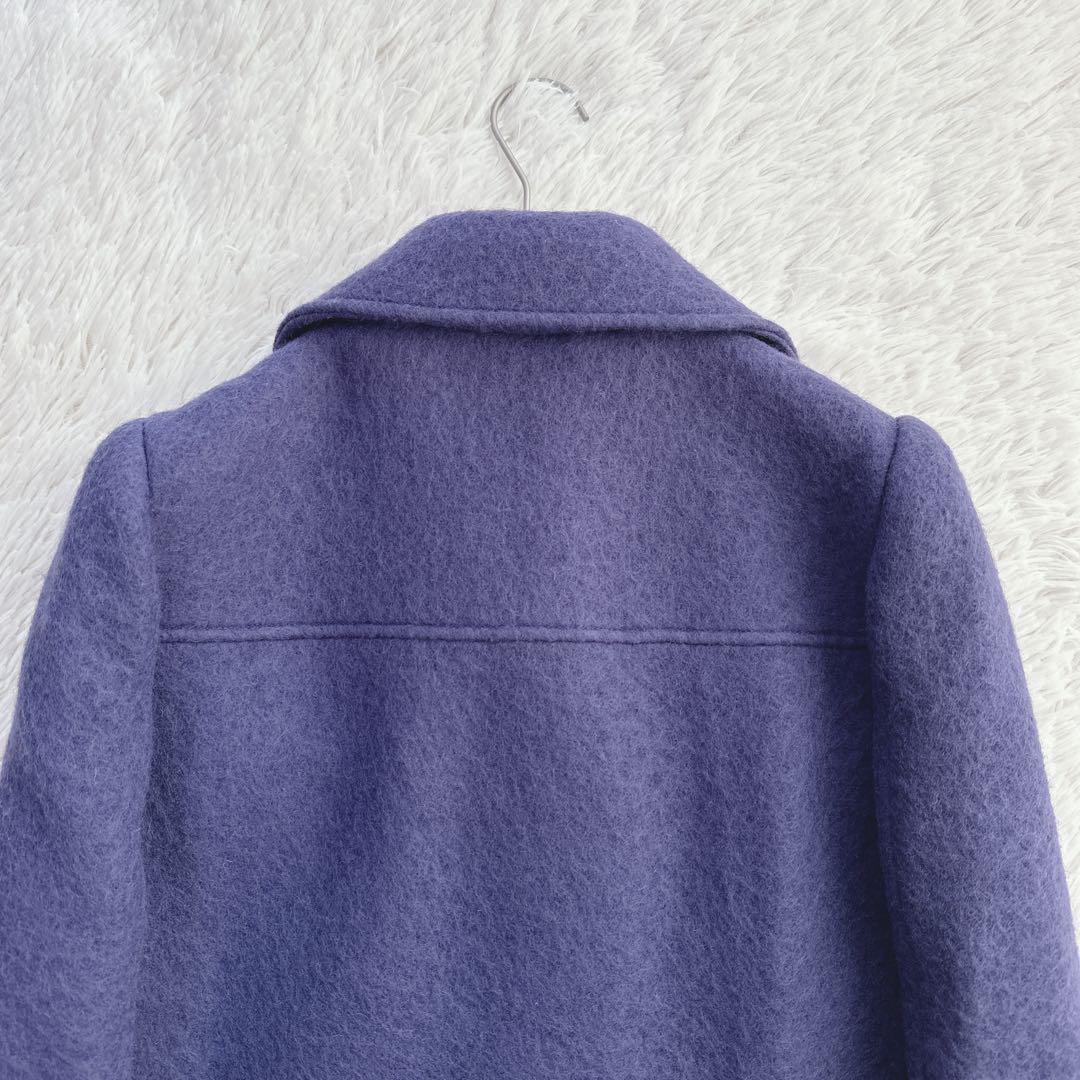 極美品 ジルサンダーネイビー ウールショートコート ジャケット