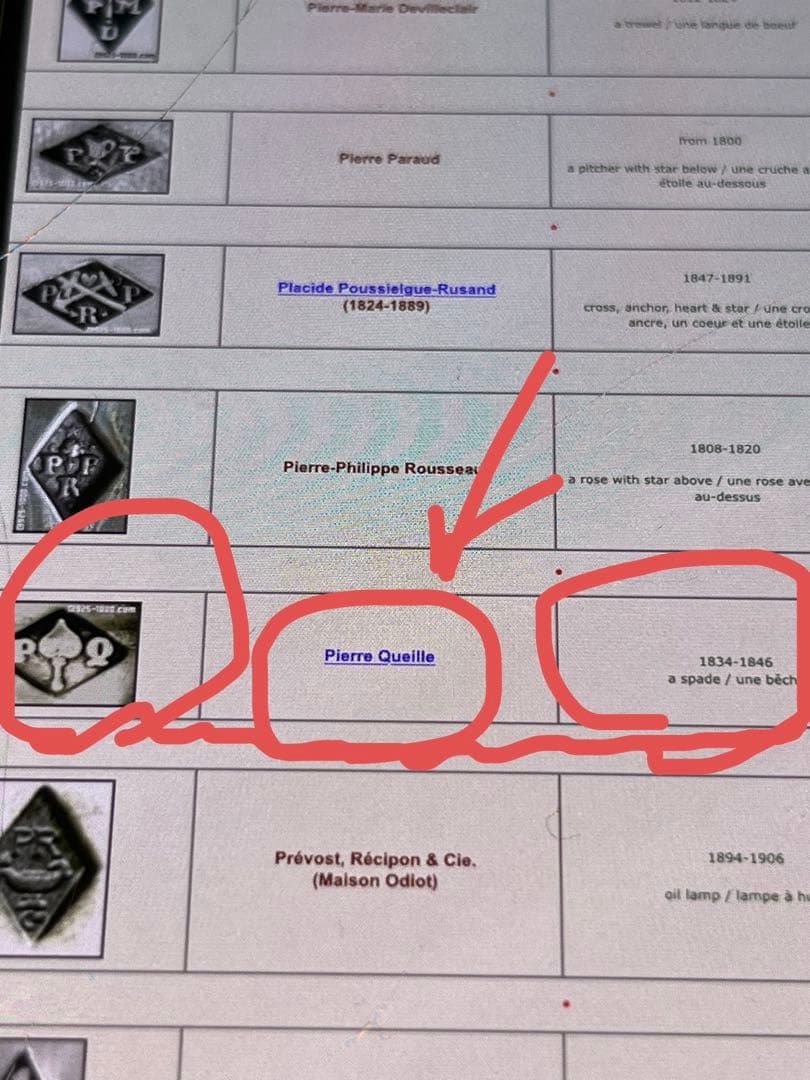 最高峰 オディオ 同意匠 カトラリー セット 純銀製950 フランス