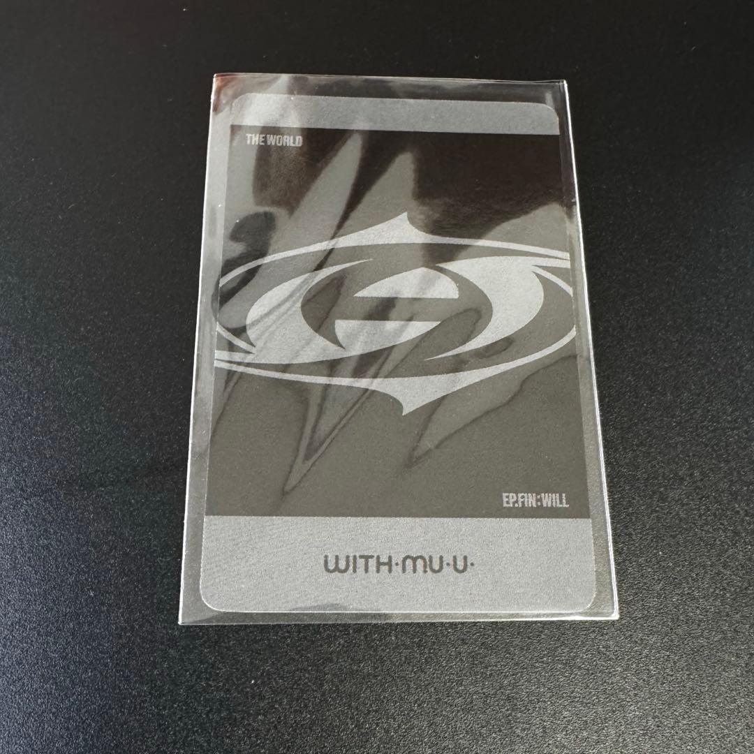 ATEEZ ユノ チェキ風トレカ WILL WITHMUU - メルカリ