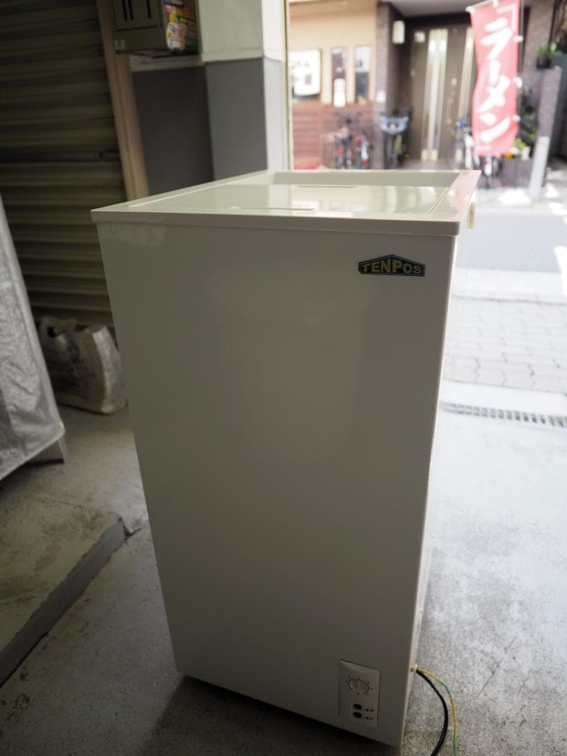 冷凍ストッカー テンポス TBSF-60-RH スライドタイプ 60L テンポスオリジナル TBSF-60-RH 【テンポスオリジナル】 冷凍