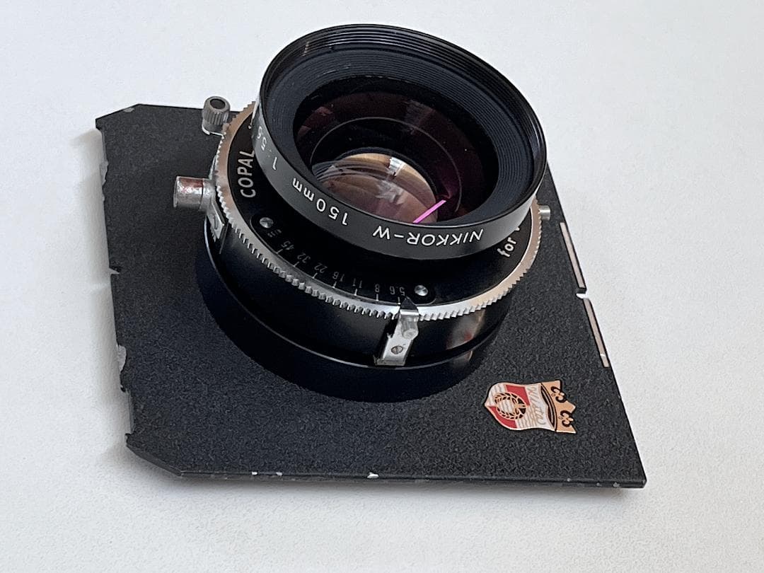 NIKKOR-W 150mm f1:5.6 WISTA用COPALシャッタ− 大判用 NIKKOR-W 135mm