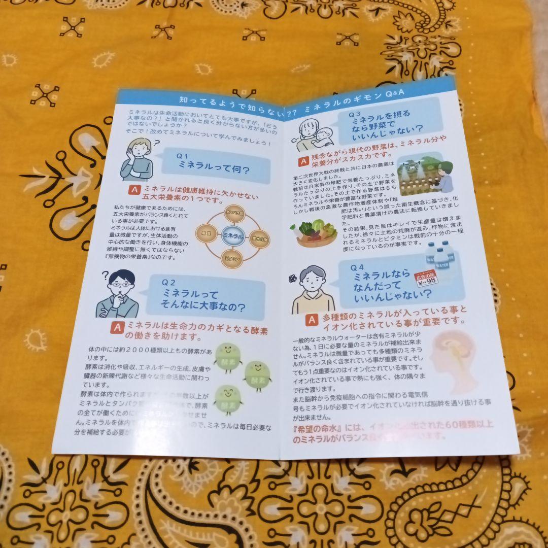 希望の命水 2リットル ジンカンカドリンク50ミリ - メルカリ