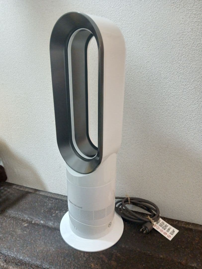 2024年製　Dyson AM09 扇風機 ホワイト/グレー hot＋cool 楽天市場】ダイソン Dyson Hot + Cool AM09WN N ファンヒーター 扇風機