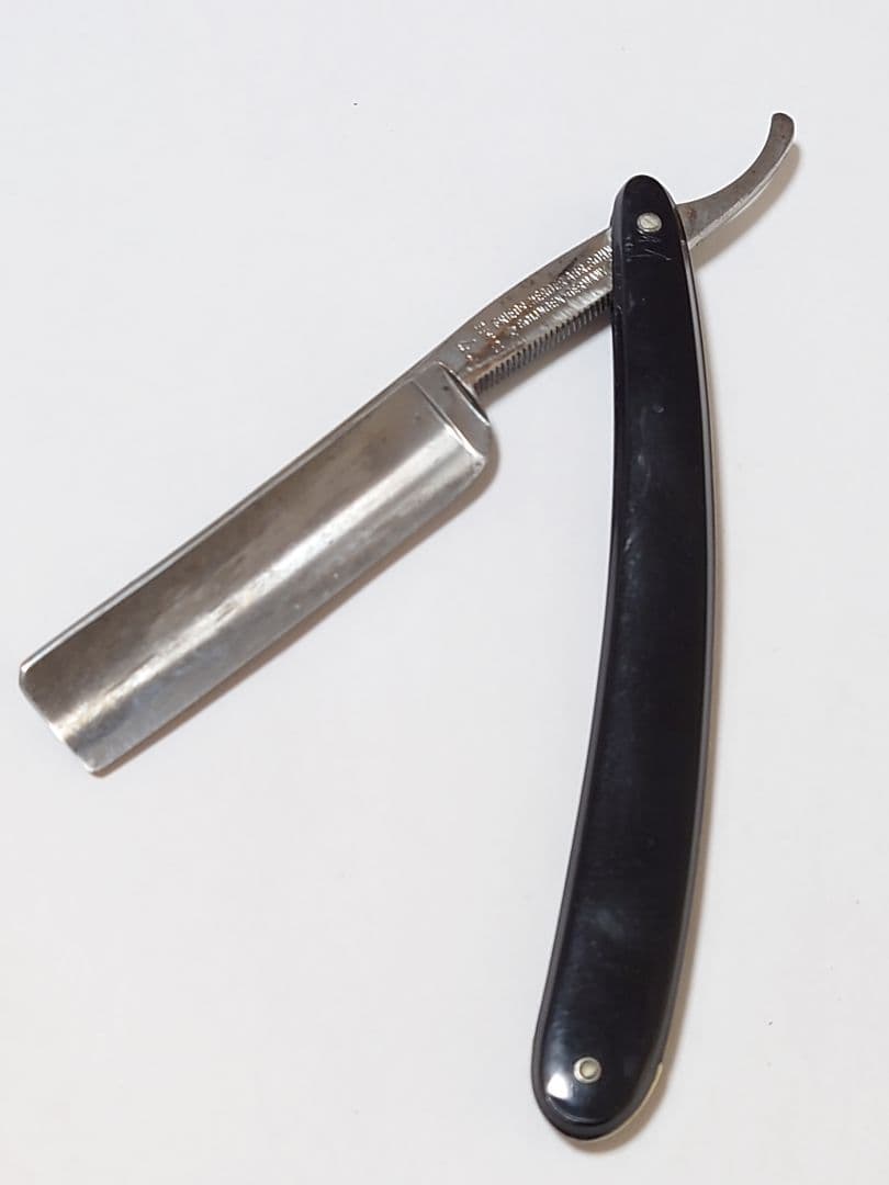 理容 美容 床屋 ゾーリンゲン PUMA ストレートレザー 西洋剃刀 ビンテージ