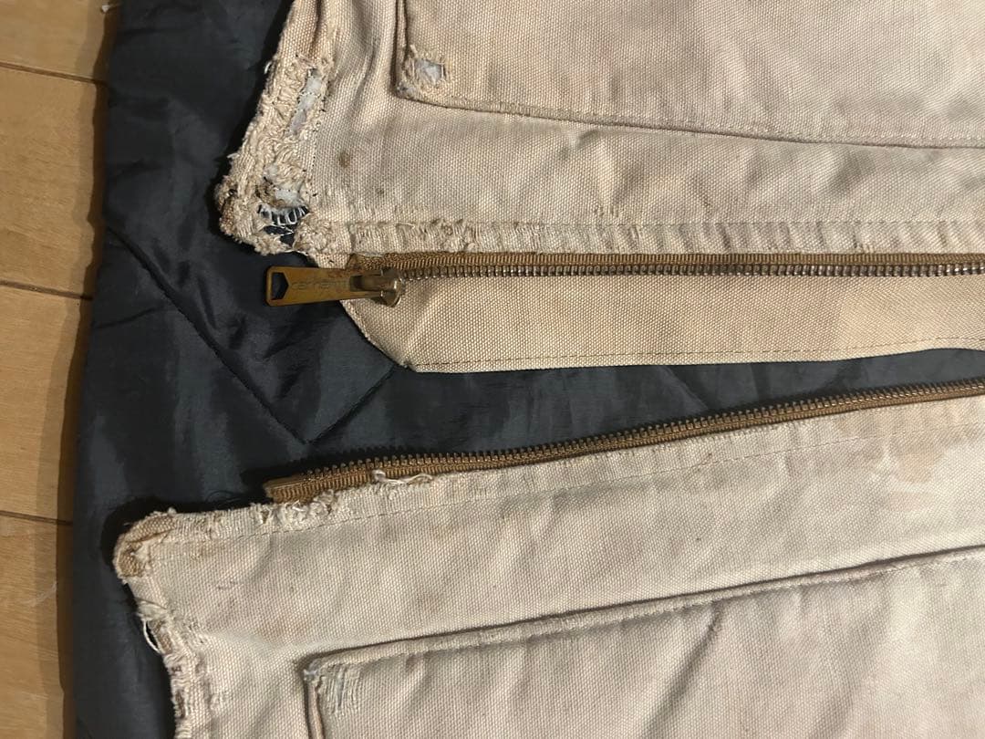 Carhartt 80s ダックベスト 星タグ 腰ゴム - メルカリ