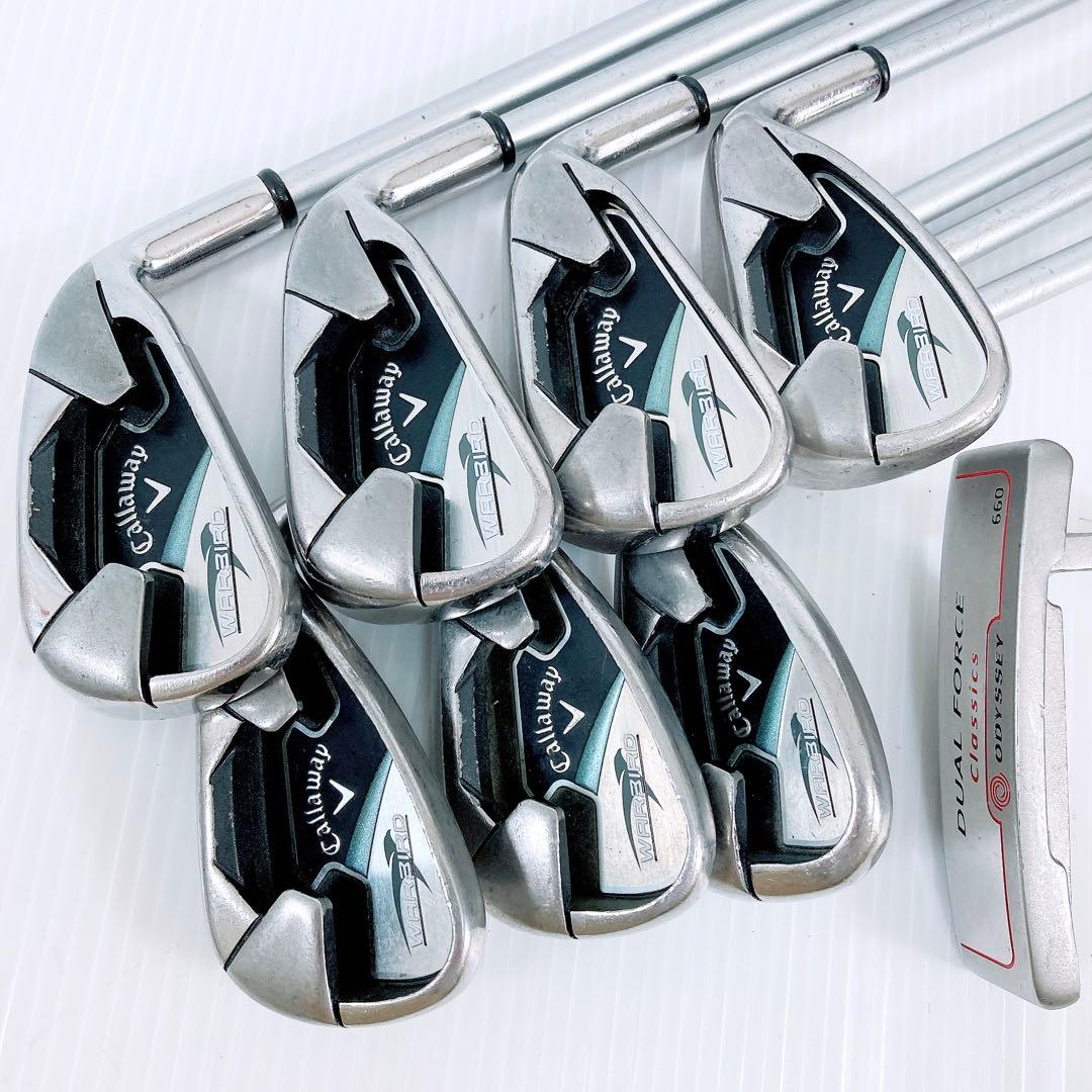 キャロウェイ ウォーバード メンズ ゴルフクラブ セット R 初心者