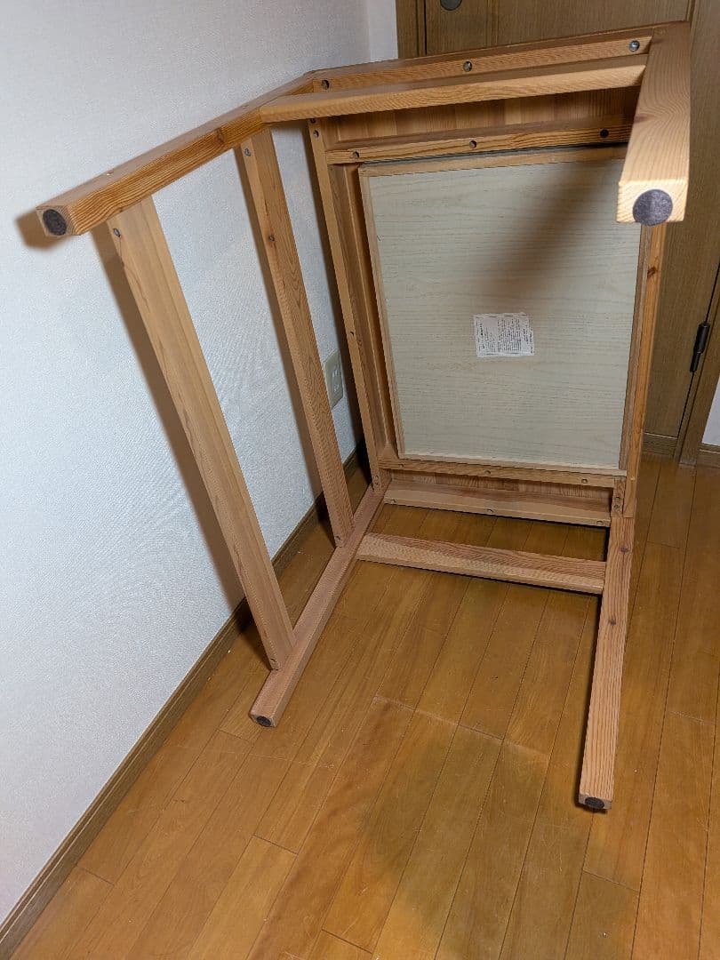 《送料込》無印 木製デスク パイン材 作業台 学習机 テーブル デスク 勉強机