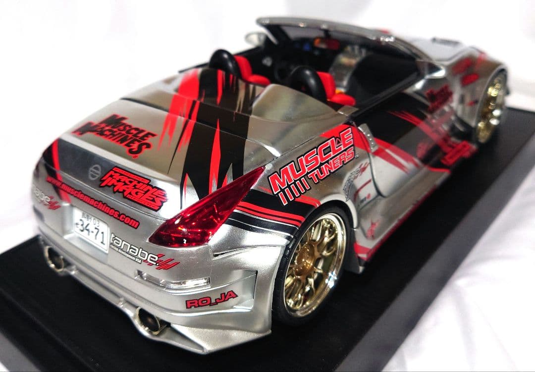 マッスルマシーンズ '04 350Z 1:18 日産 Z33 シルバー - メルカリ