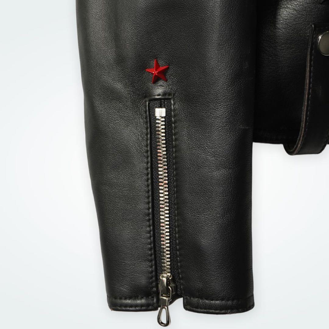 Sammy 50周年 記念 北斗の拳 コラボ レザージャケット BLK FREE - メルカリ