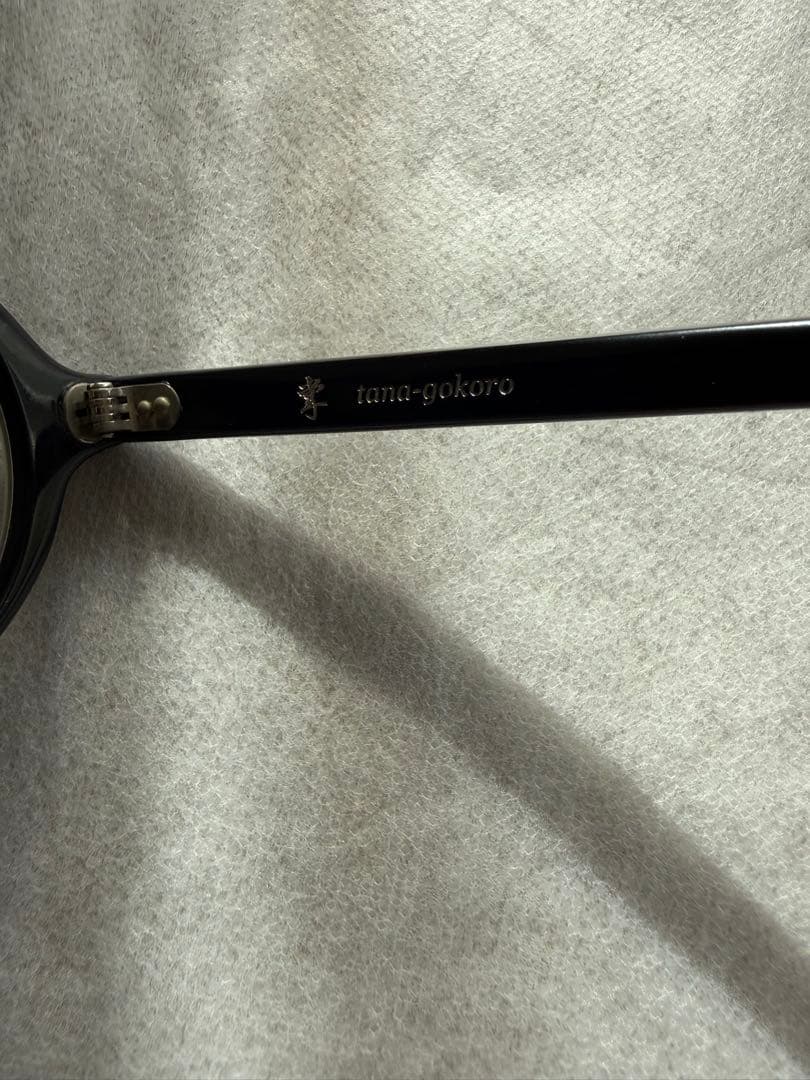 金子眼鏡 T-721 掌 tana－gokoro ブラック 丸眼鏡 - メルカリ