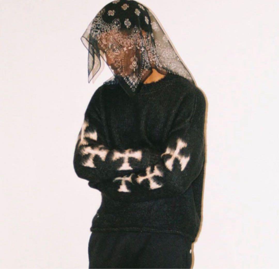 br様専用*平野紫耀ASKYURSELF BRUSHED CROSS KNIT - メルカリ