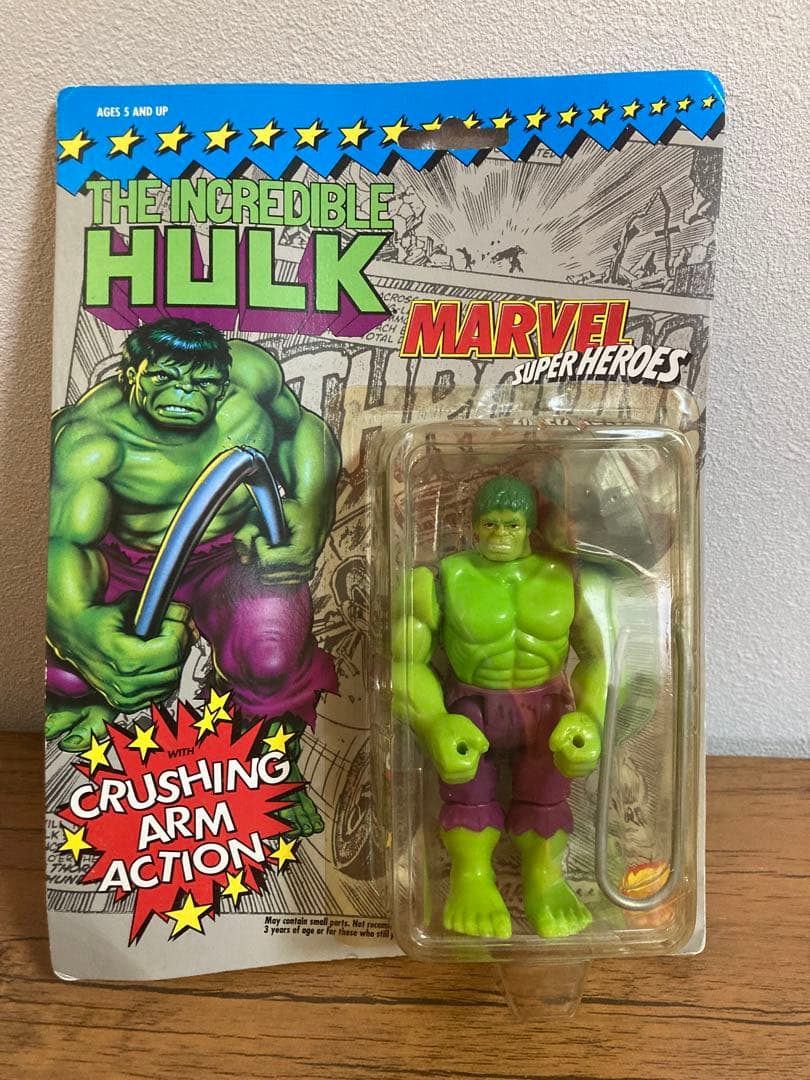 マーベル スーパーヒーローズ ハルク 1990 toybiz marvel super heroes toy biz HULK Complete 1991 1990 toybiz