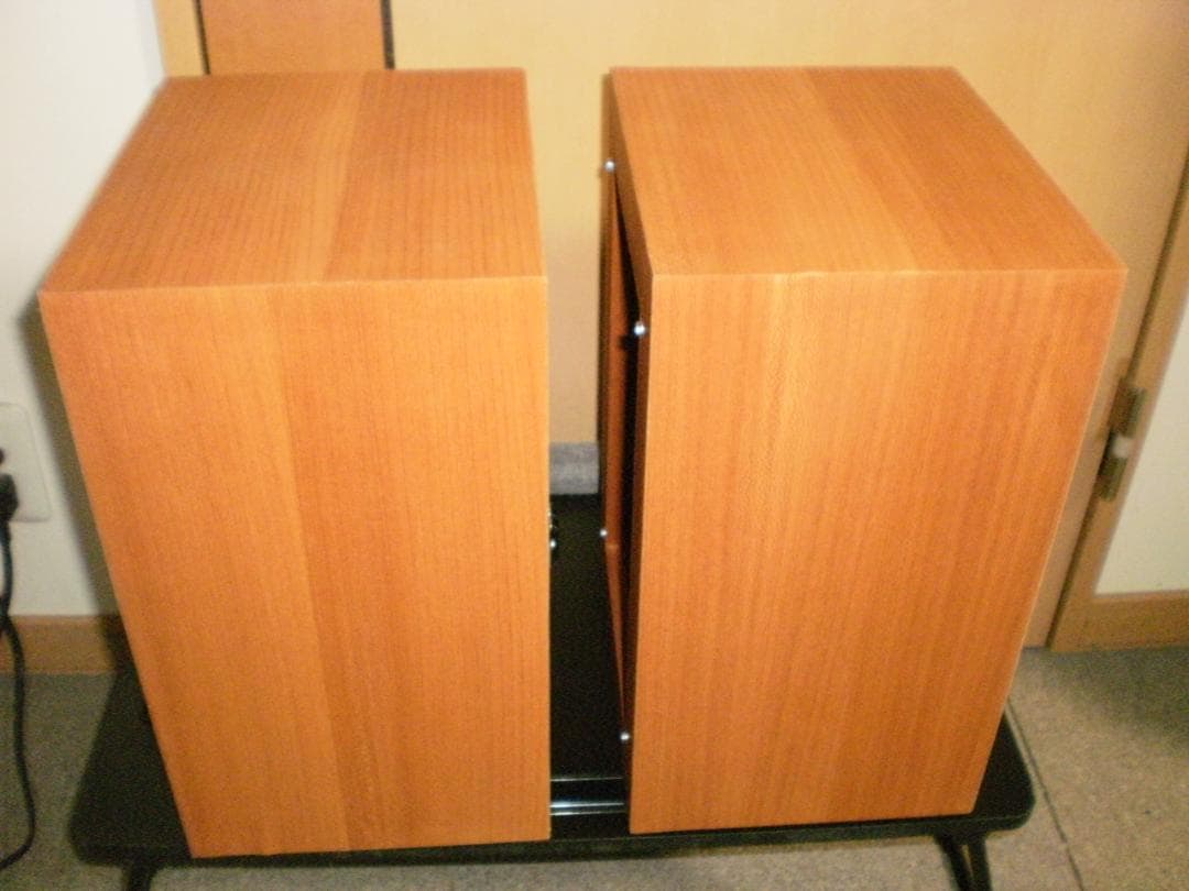 isophon P1826楕円ユニット使用 自作木製ブックシェルフスピーカー