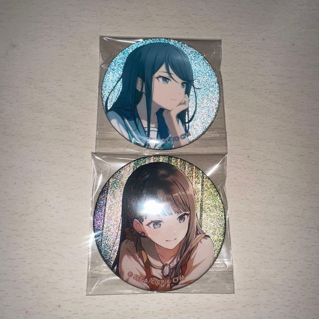 プロセカ 星乃一歌 スシロー ステッカー 缶バッジ グリ缶 47b 48b