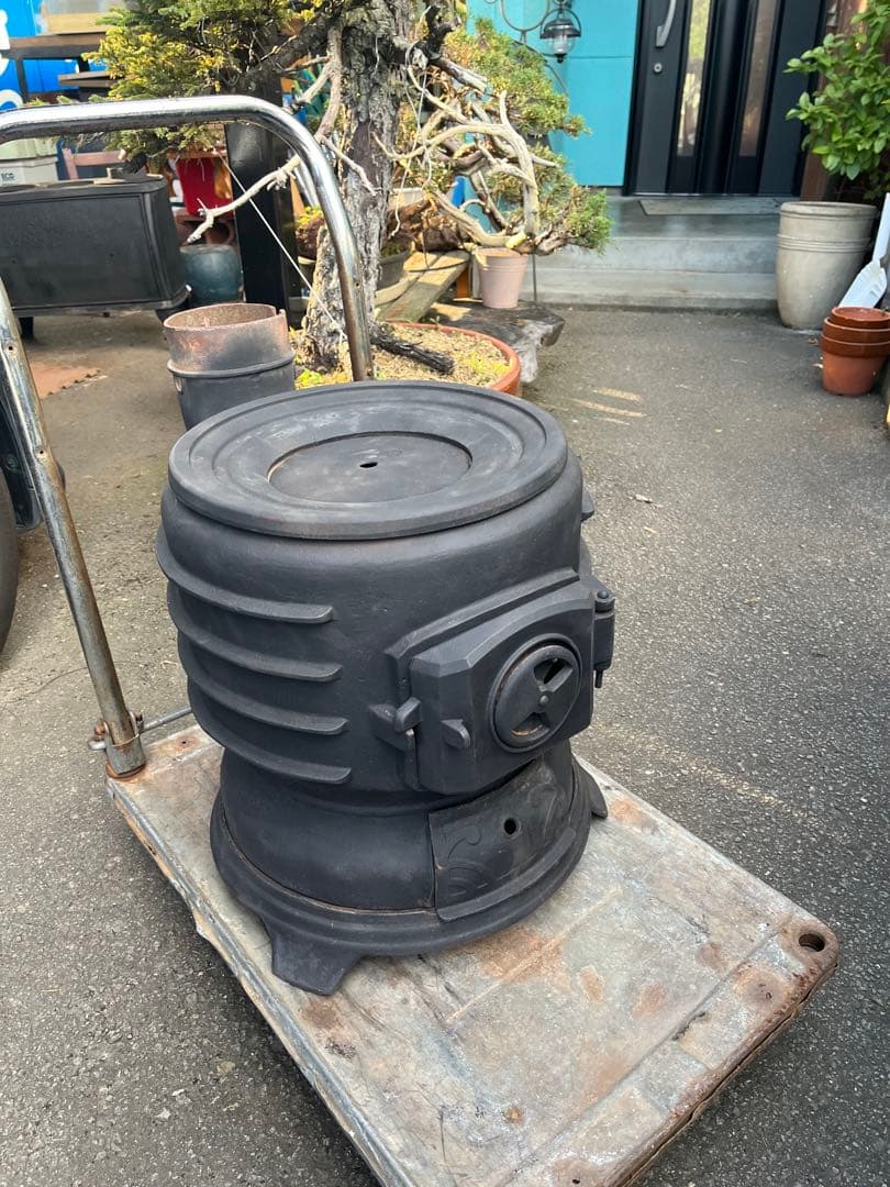 ダルマストーブ、石炭ストーブ、薪ストーブ、レトロ石炭ストーブ昭和