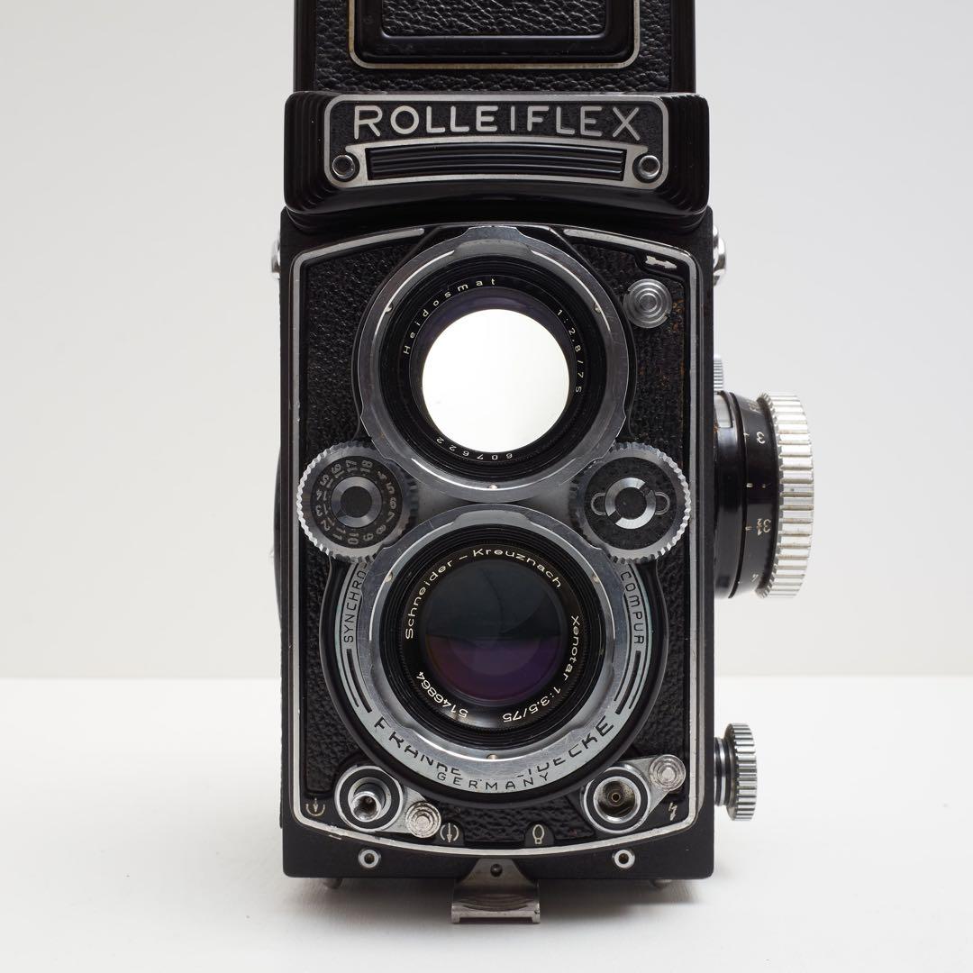 フィルムカメラ ROLLEIFLEX 3.5E Xenotar 75mm f3.5