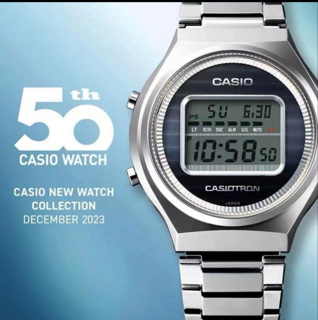 カシオトロン 復刻限定モデル CASIOTRON TRN-50-2AJR - メルカリ