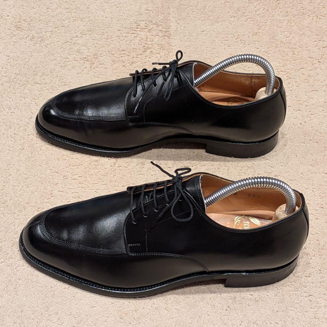 美品】SCOTCH GRAIN 4019/4E/幅広 Uチップ 23.5 黒 - メルカリ