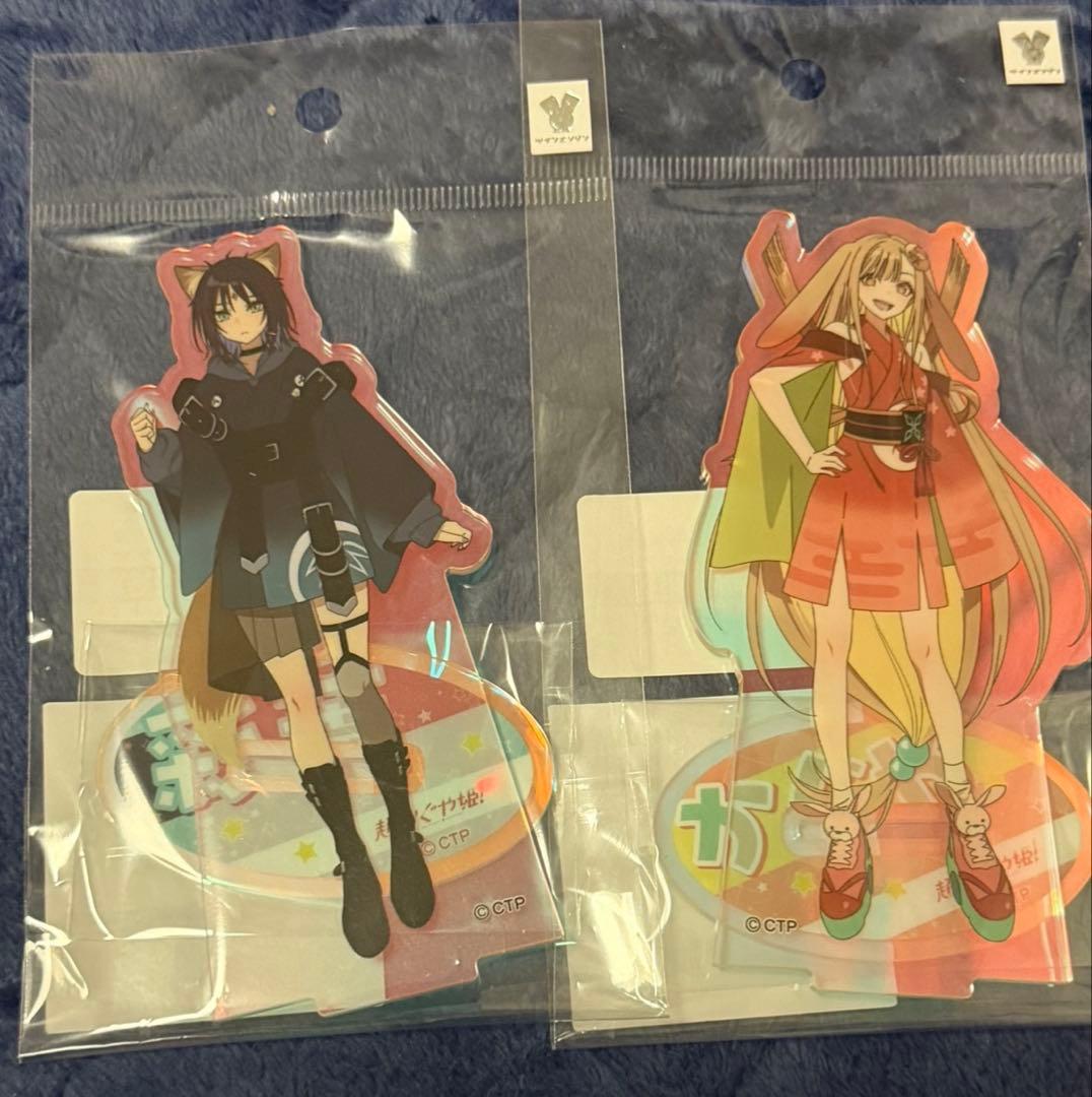 超かぐや姫！ 渋谷TSUTAYA アクリルスタンド かぐや 彩葉 2個セット