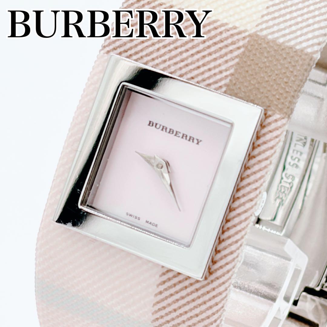 希少 バーバリー 腕時計 BU4010 チェック柄 ピンク×ブラウン 稼働品 000000194510-01.jpg?size=l&w=