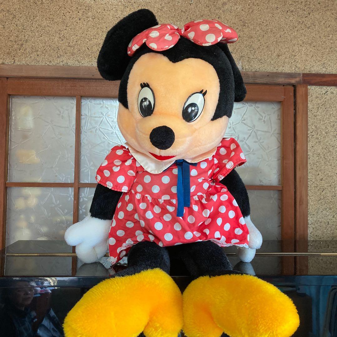 東京ディズニー ミニーマウス 特大 70cm ぬいぐるみ - メルカリ