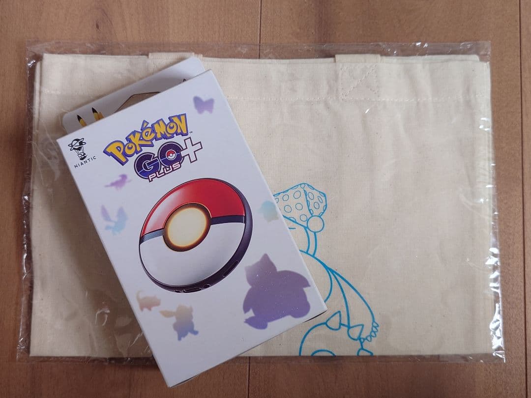 Pokemon GO + Plus ポケモンGO 正規品 オリジナルエコバッグ付 楽天ブックス: 【楽天ブックス限定特典】Pokemon GO Plus +(エコバッグ