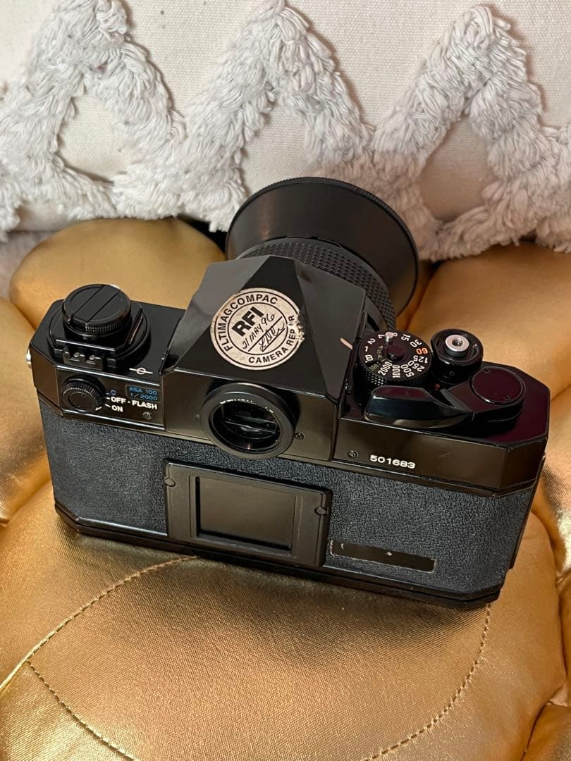 軍用 Canon F-1 U.S.NAVY 刻印 FD 50mm レンズセット