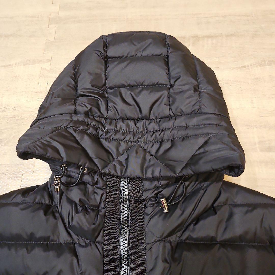 テロン様専用⭐MONCLER ブラックダウンニット フード付き - メルカリ