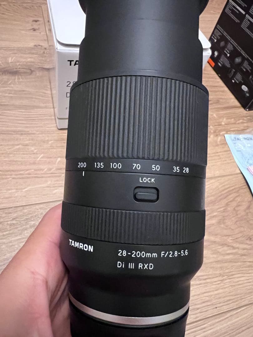 レンズ(ズーム) TAMRON28-200mm F/2.8-5.6 Di III RXD