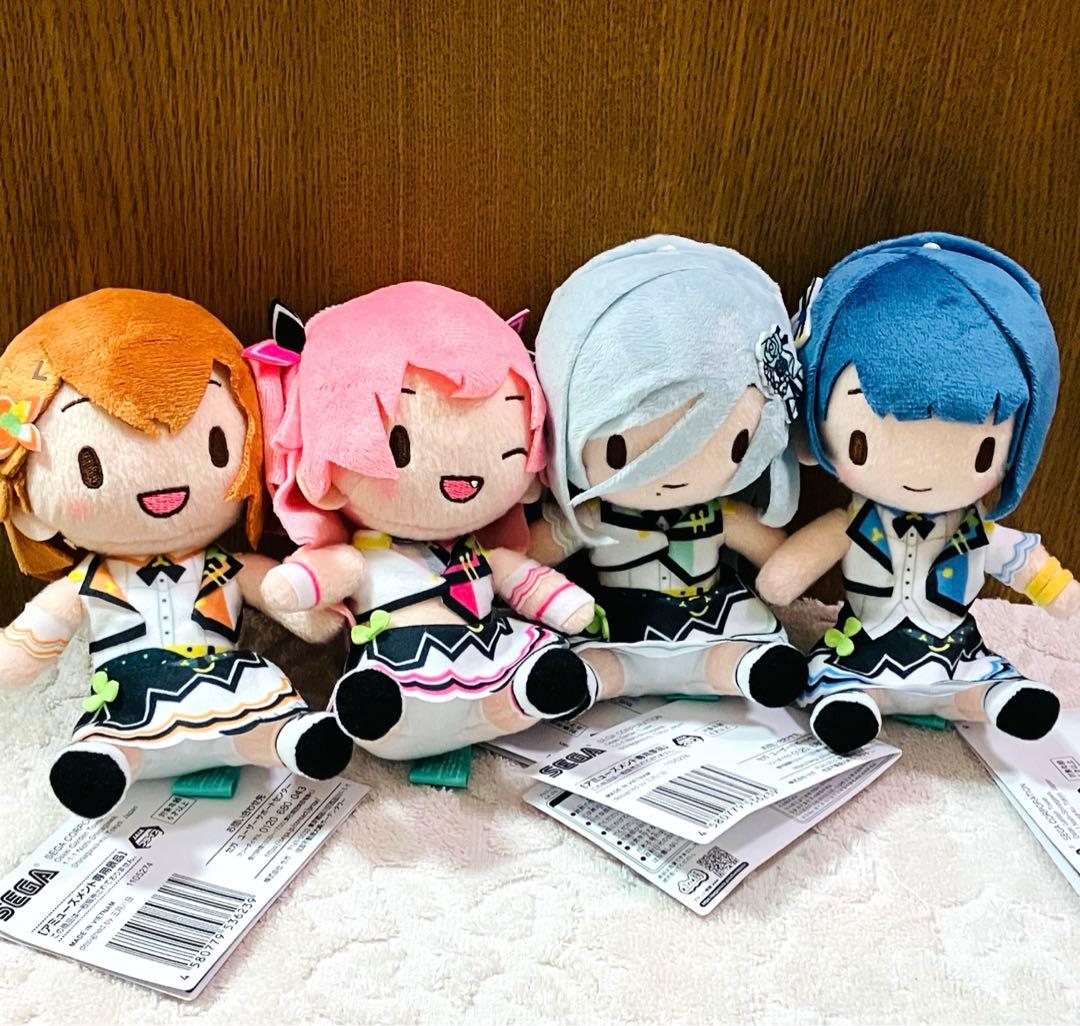 プロセカ ふわぷち ミニぬいぐるみ プロジェクトセカイ タグ付き 4種