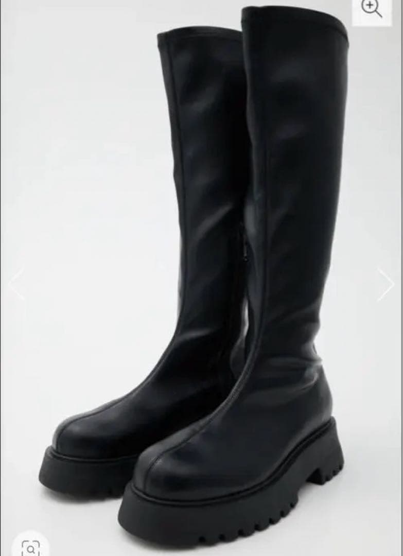 MOUSSY【ViVi掲載】AIR EASE ロングブーツ - メルカリ