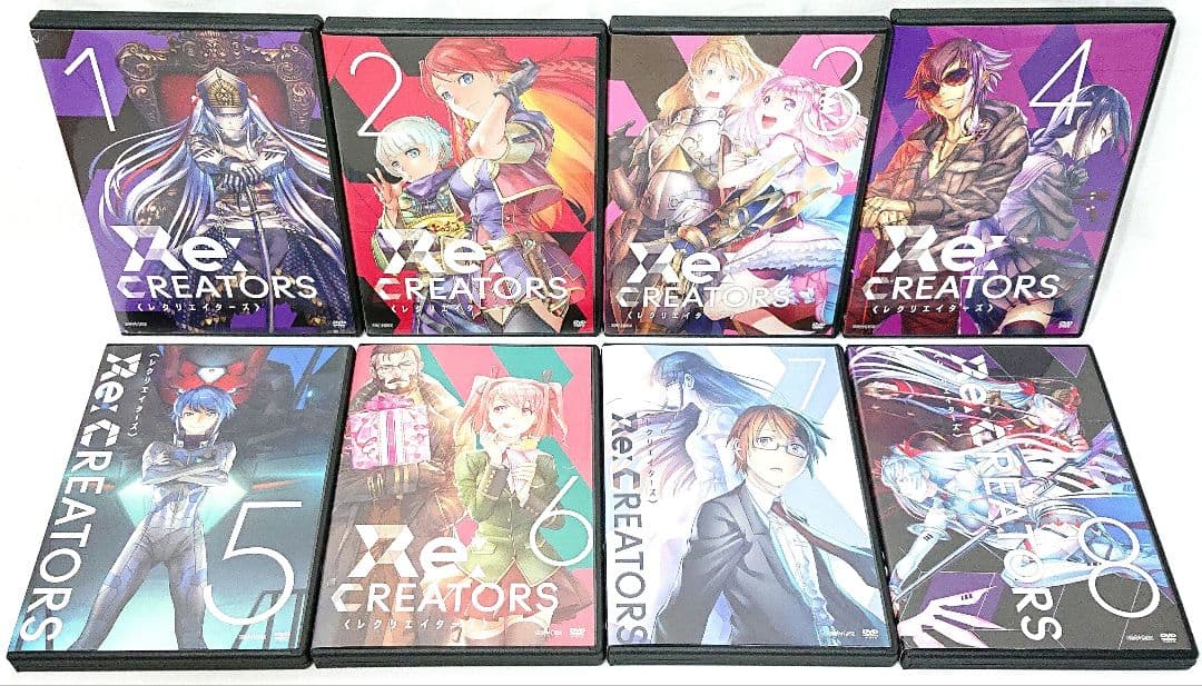 RE:CREATORS/レクリエイターズ【DVD】全8巻セット - メルカリ