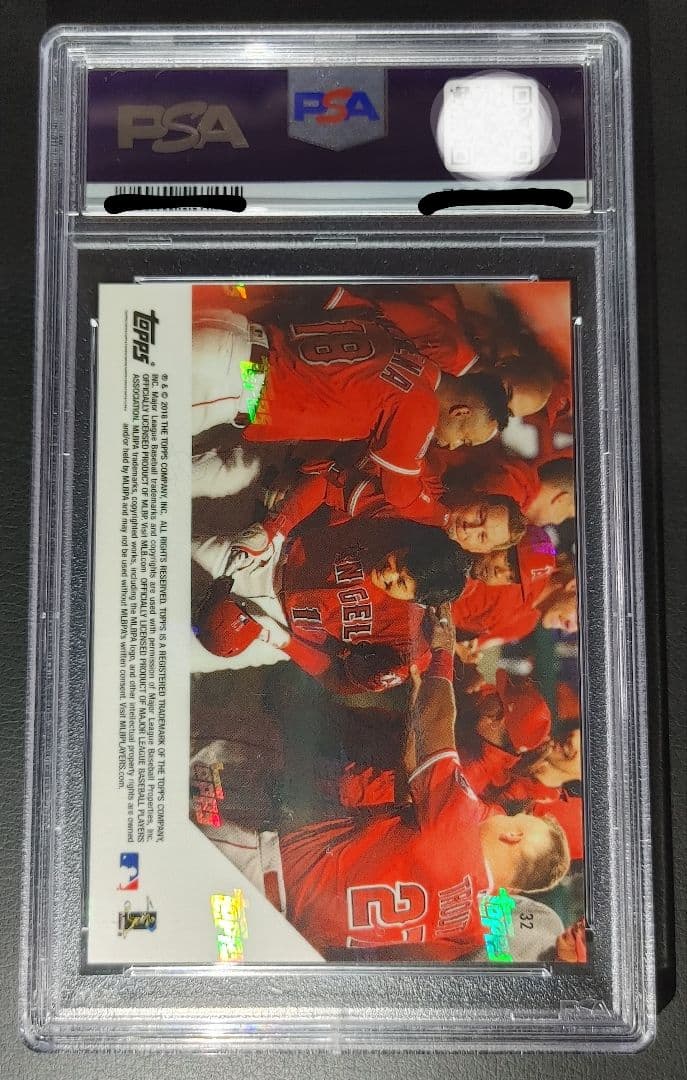 Topps 大谷翔平 2018 RC 初勝利・ホームラン 【PSA 10】