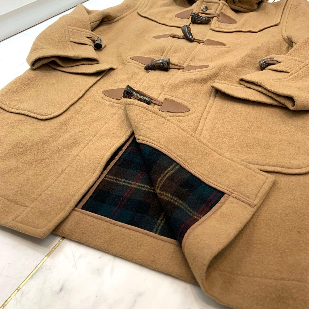 ☆極美品☆J-PRESS ダッフルコート ウール キャメル メンズ Mサイズ