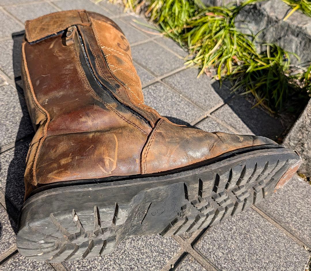 ぶ*く様 フューエル モーターサイクル ダスト デビル ブーツ バイク