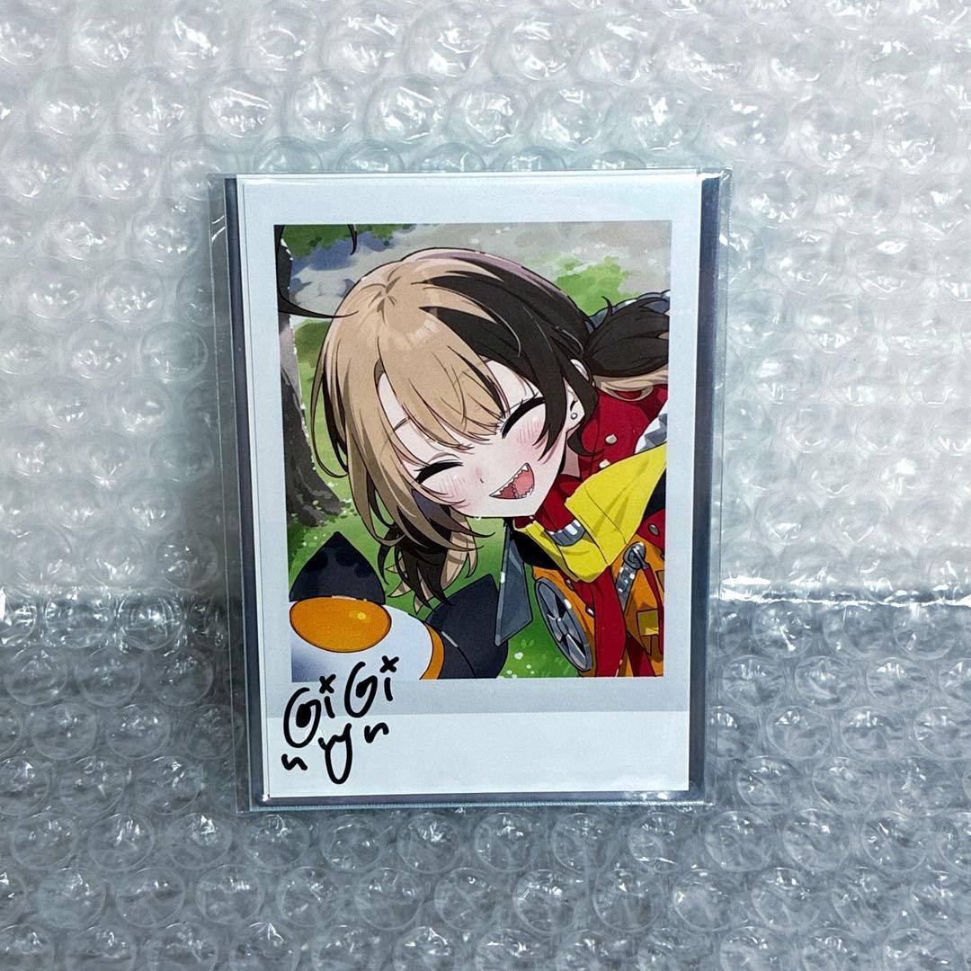 ジジ・ムリン 誕生日記念2024 直筆サイン入り チェキ風ブロマイド