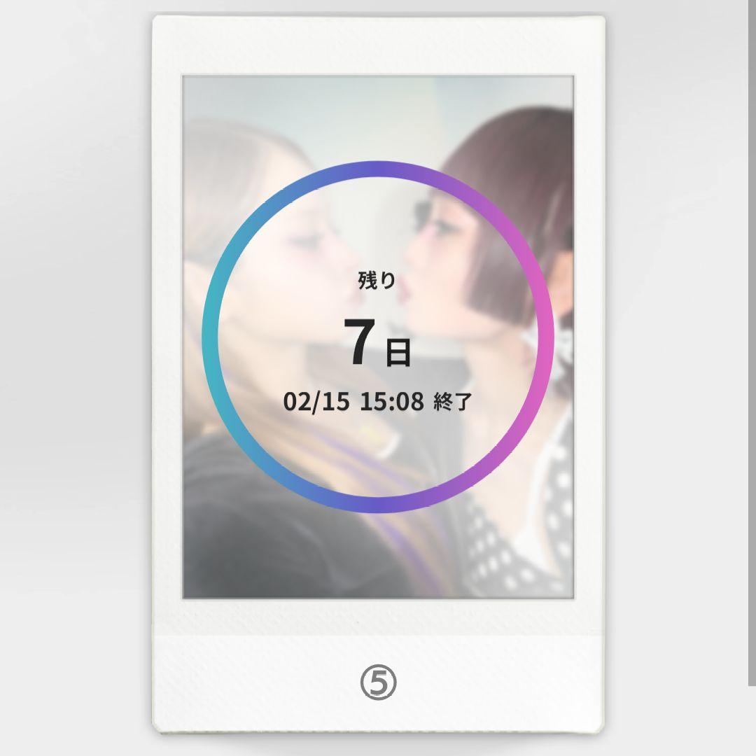 チェキ XG instax Favsquad 7枚+お試しプリント1枚 写真のデジタルデータ