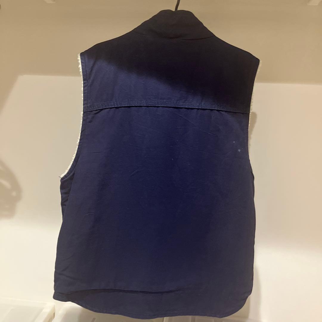 ニック様専用】Carhartt ダック ベスト ネイビー メキシコ製 - メルカリ