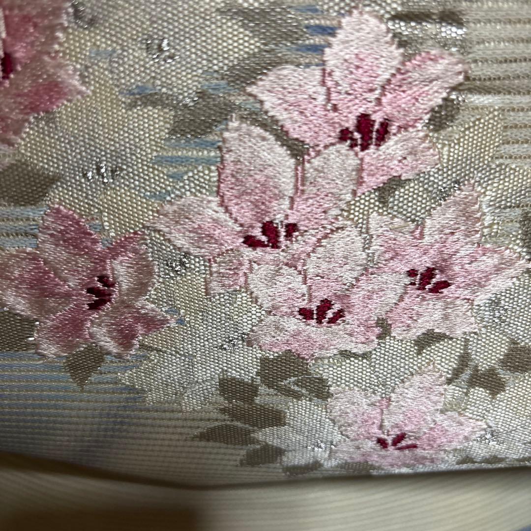 白太郎様専用 未使用近い 美品 化繊 紗紬風 小紋 フルセット 身丈161