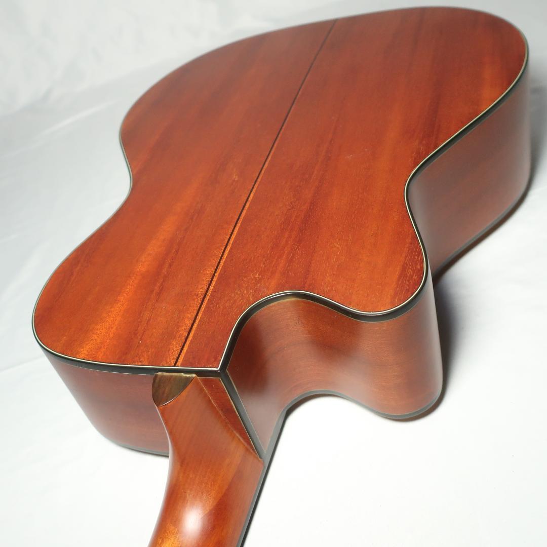 美品 Morris SS-30NAT ミニギター トップ単板 マホガニーボディ - メルカリ