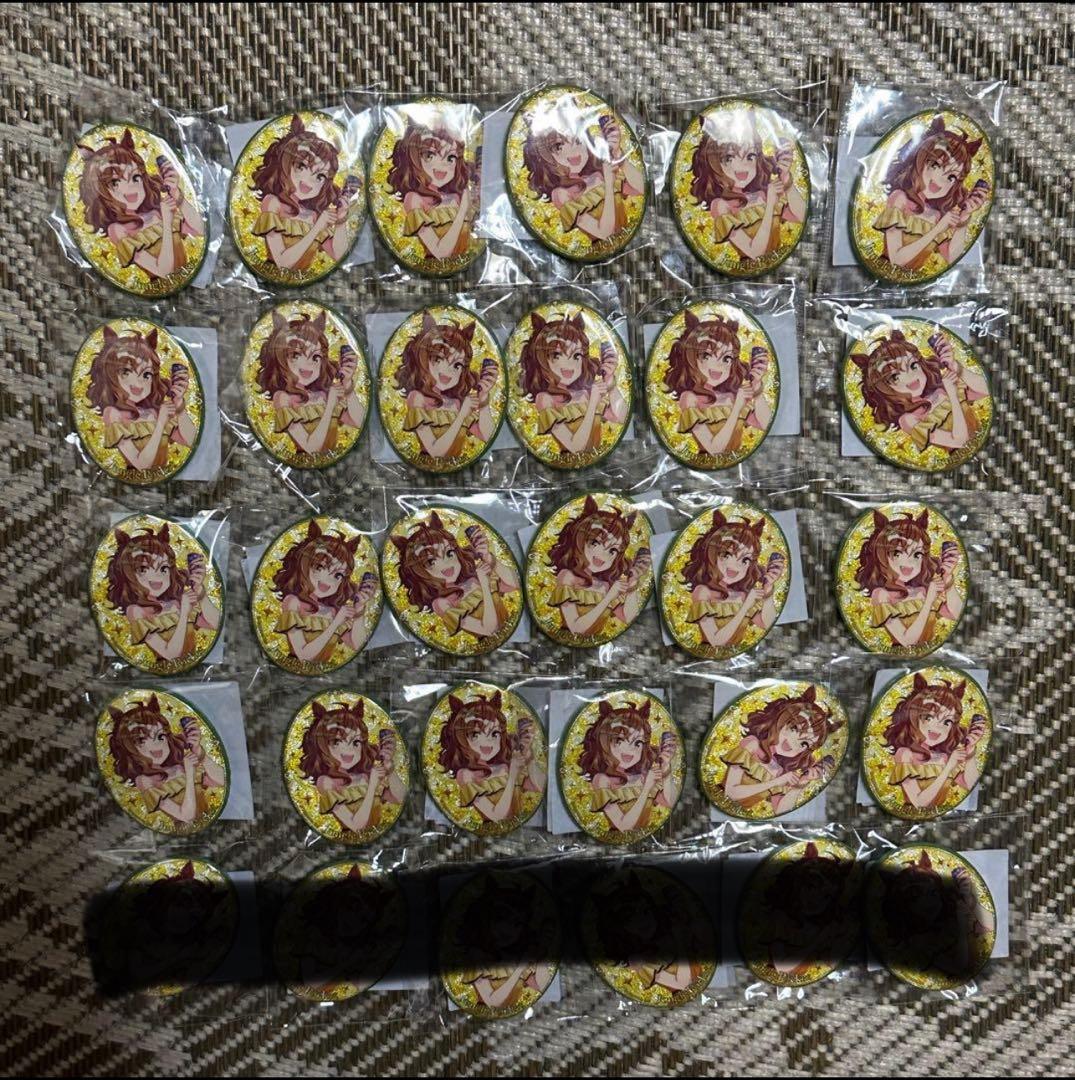 ウマ娘　3rdAnniversary　ジャングルポケット　缶バッジ　24個 ウマ娘 プリティーダービー 公式グリッター缶バッジ ジャングル