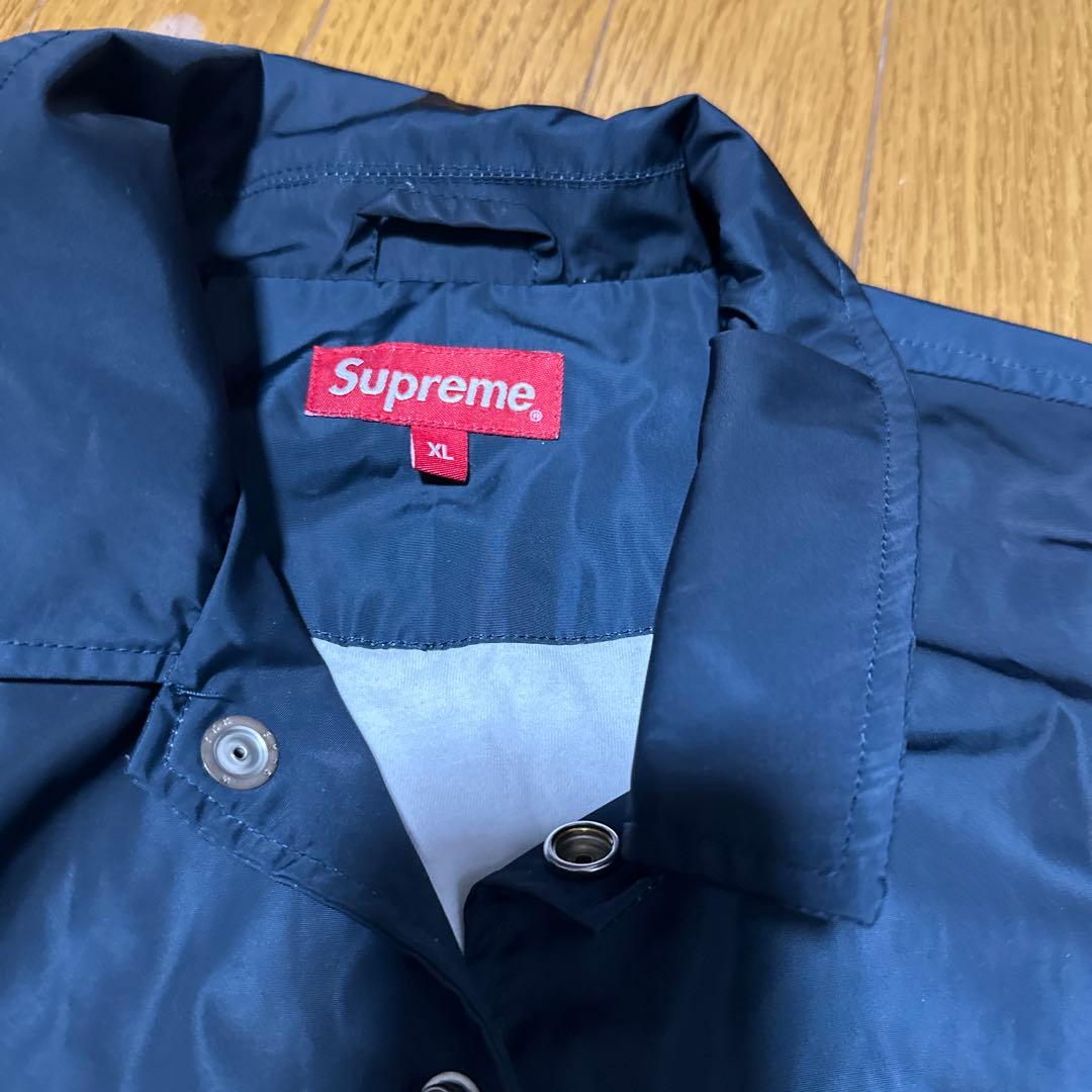 Supreme ネイビー XL ナイロンジャケット - メルカリ