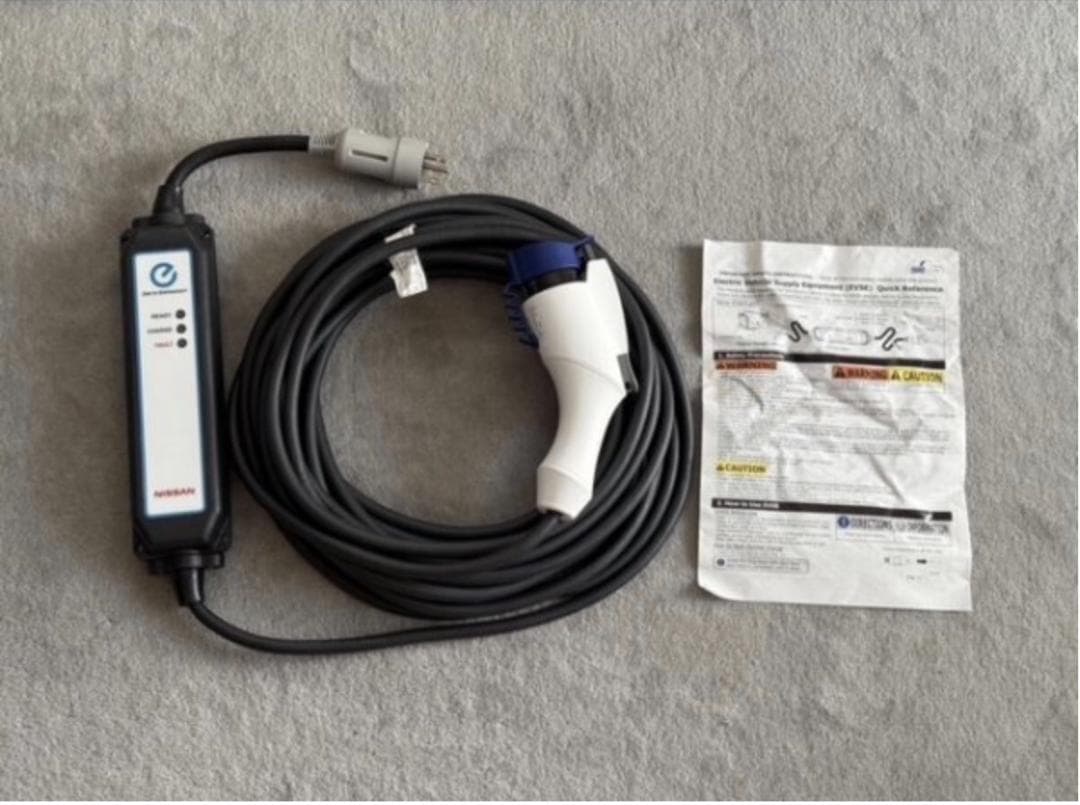 hr専用日産 純正 充電ケーブル サクラ リーフ 200V 7.5M