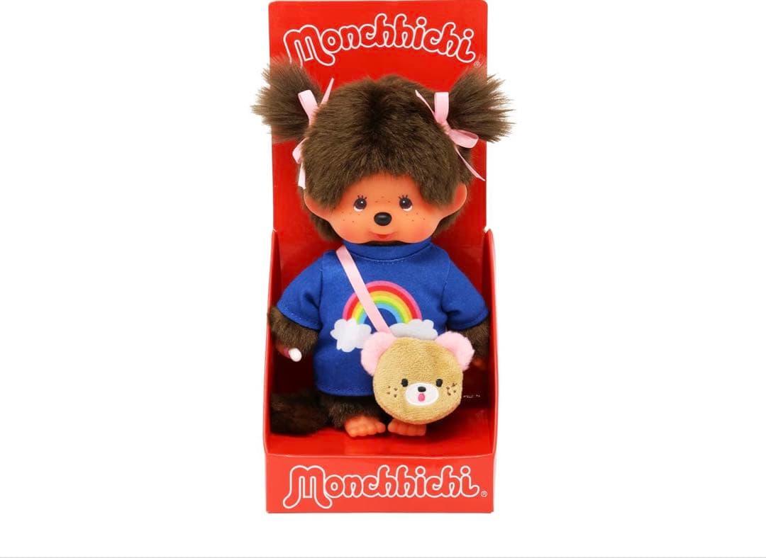 モンチッチ 虹Tシャツ クマポシェット モンチッチ公式オンラインショップ[Monchhichi official online shop