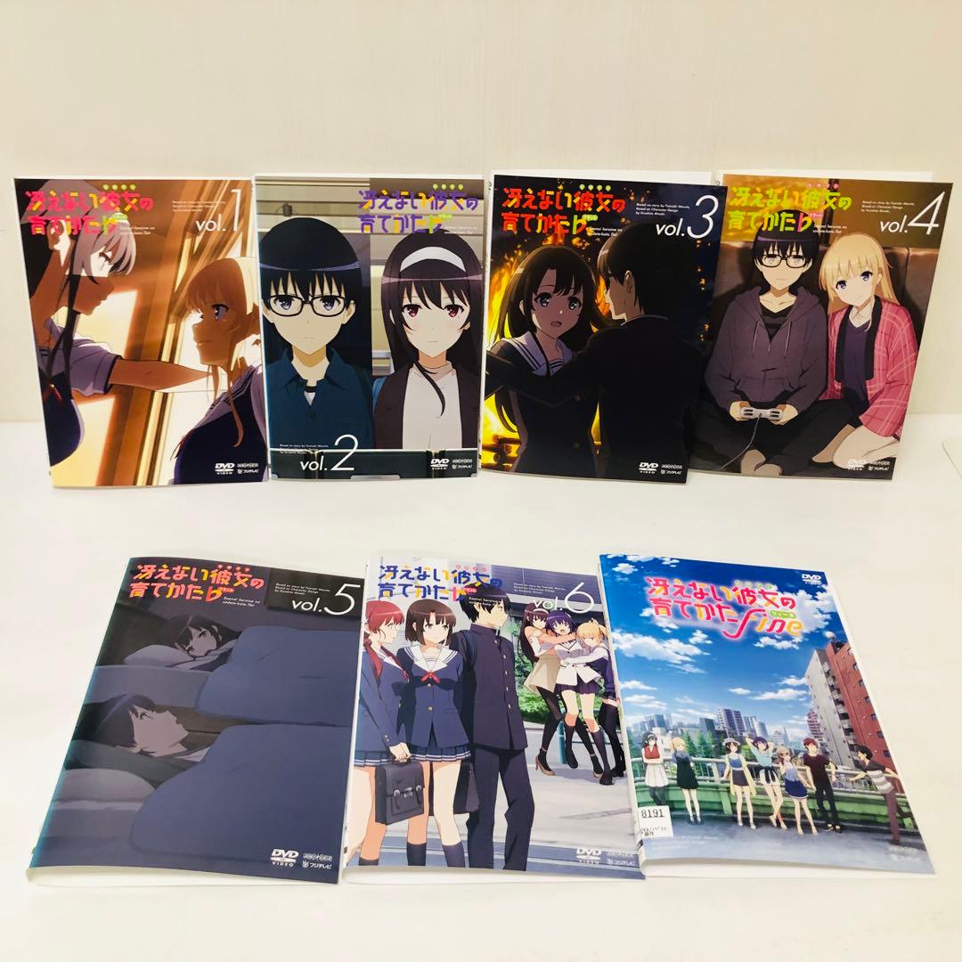 DVD全巻セット　冴えない彼女の育てかた 1期 全7巻、2期 全6巻、劇場版