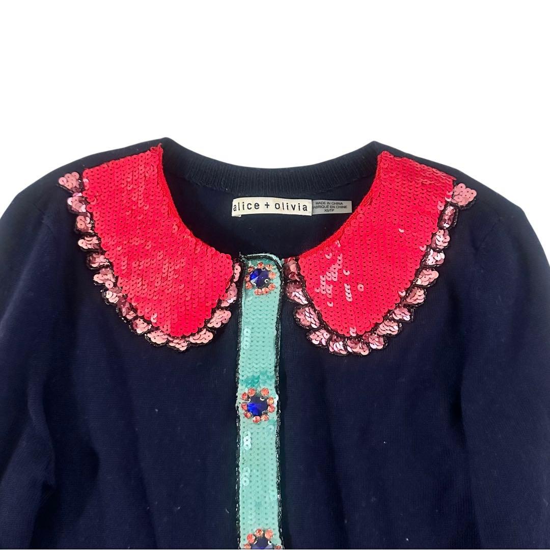 alice+olivia アリスオリビア カーディガンXS