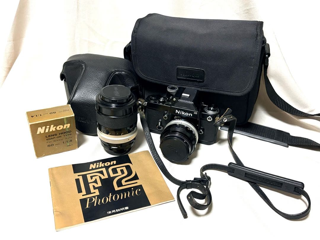 Nikon F2 フィルムカメラ レンズ2本付き Nikon F2 フィルムカメラ レンズ2本付き Nikon F2を徹底解説。作例から