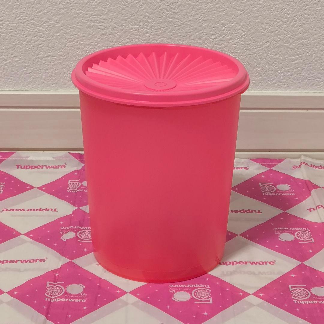 タッパーウェア グランプリデコレーター M ピンク 乾物等保存＆保存食