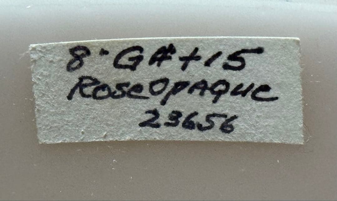 アルケミー クリスタルボウル 8インチ Rose opaque - メルカリ