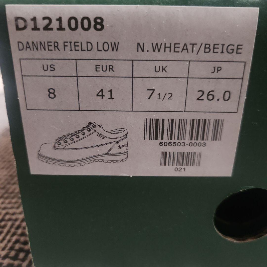 Danner Field Low N.Wheat/Beige 8 - メルカリ